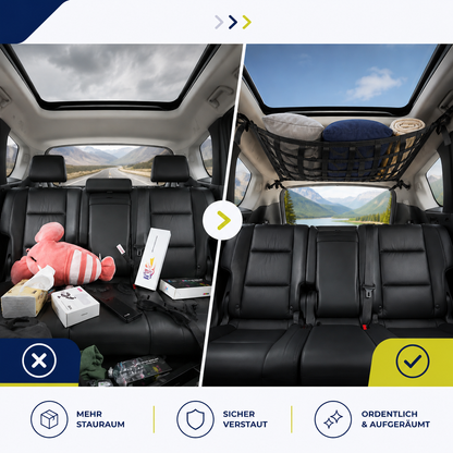 Auto-Decken-Gepäcknetz – Mehr Stauraum ohne Platzverlust