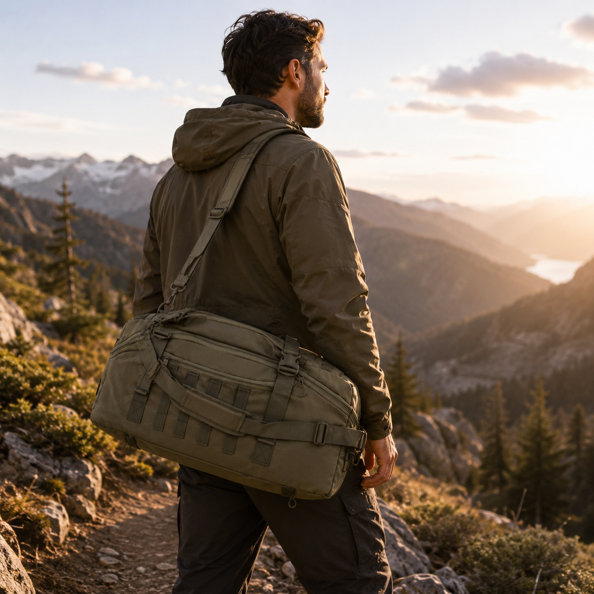 3-Wege-Outdoor-Reisetasche – Flexibel unterwegs. Bereit für jedes Abenteuer.